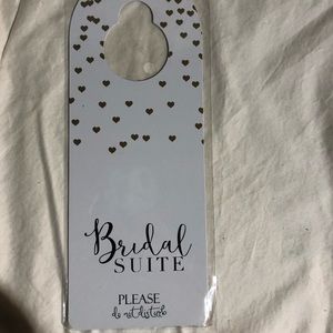 Bridal Suite Door Hanger